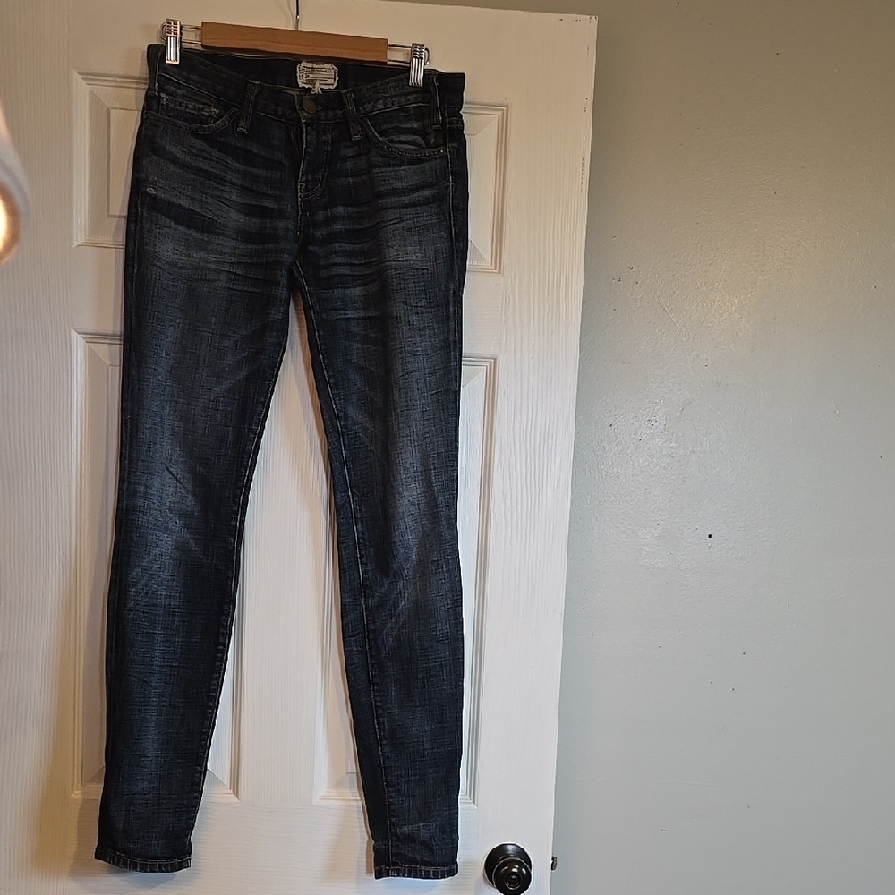 Current/Elliott Blue Skinny Jeans Timeless Style